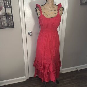 PAIGE size 2 strawberry jam Gisela dress